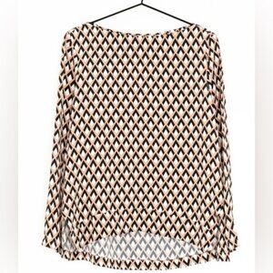 ZARA WOMEN LONG SLEEVE LIGHT BLOUSE IN SIZE SMALL